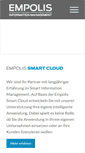 Mobile Screenshot of empolis.com
